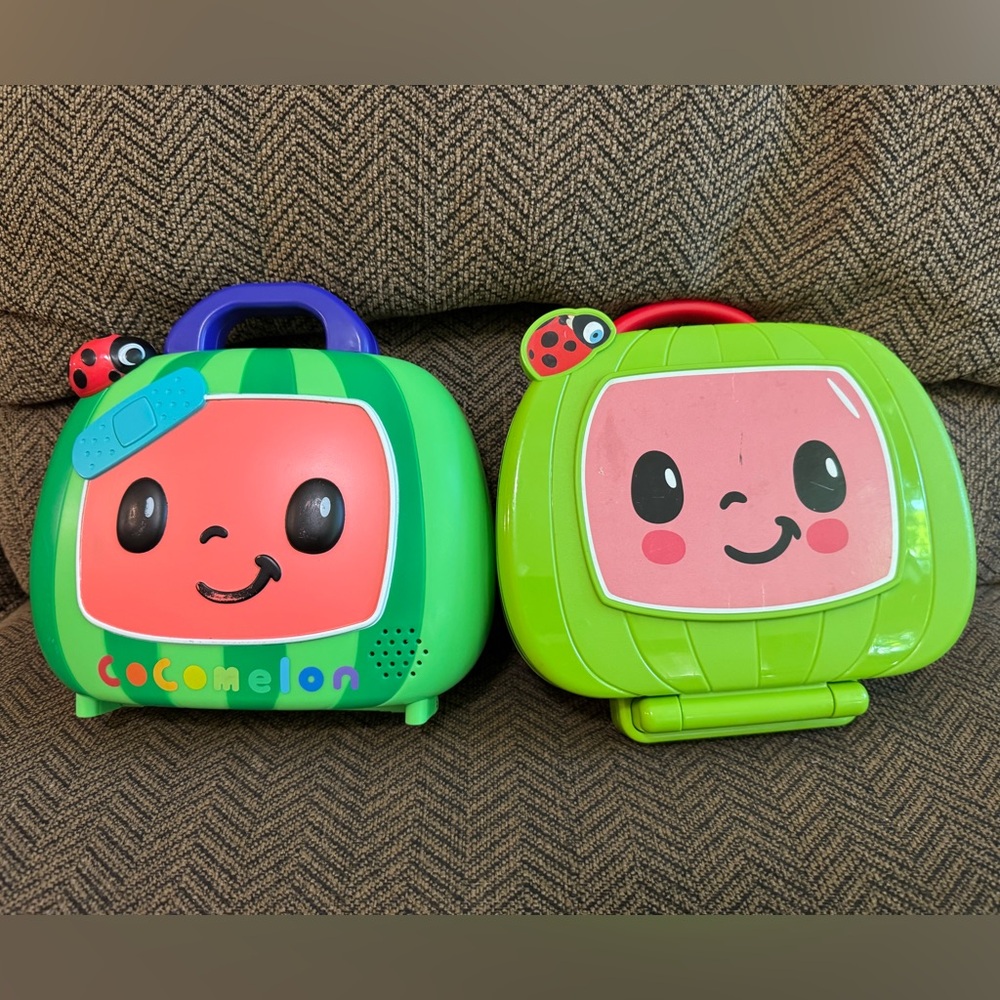 Cocomelon Carrying Case & Play Computer Kids Toys Preloved